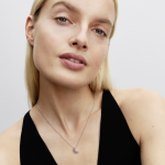 Dây Chuyền Bạc  Timeless Trăng Khuyết